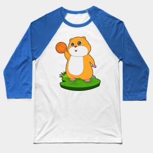 Hamster Basketball player Basketball Baseball T-Shirt